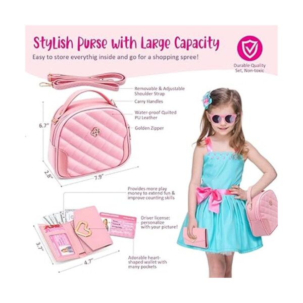 Accesorios de bolso para niñas pequeñas juguete de