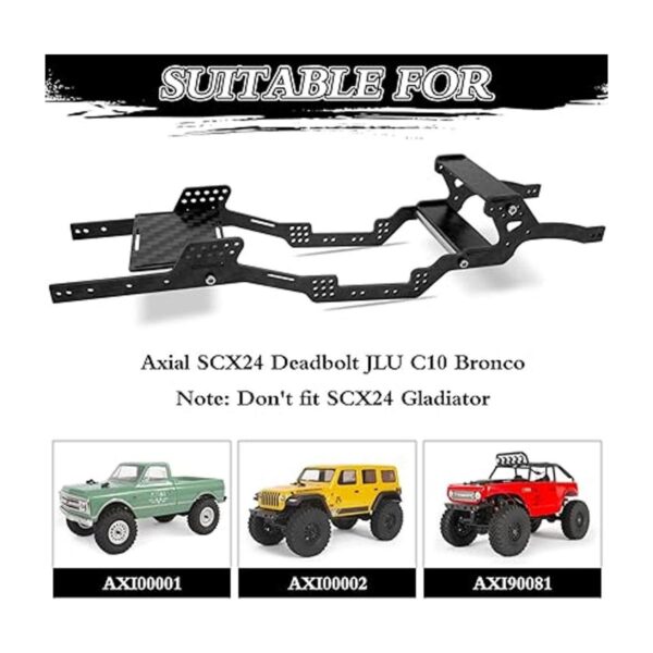 OGRC Kit de chasis deslizante en ángulo SCX24 de fibra de_5