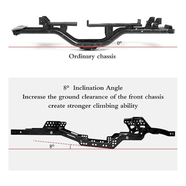 OGRC Kit de chasis deslizante en ángulo SCX24 de fibra de_3