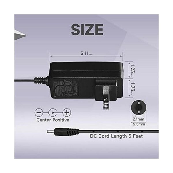Adaptador de fuente de alimentación de 12 VCC 3A3000 mA_6