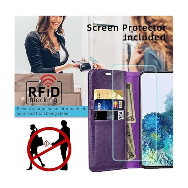 MONASAY Funda tipo cartera para iPhone 14 Pro 5G_3