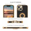 BENTOBEN Funda para iPhone 13 Mini con soporte de anillo_4