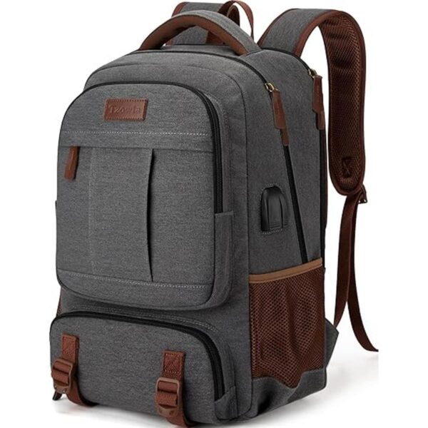 Tzowla Mochila de lona para laptop para hombres y mujeres_1