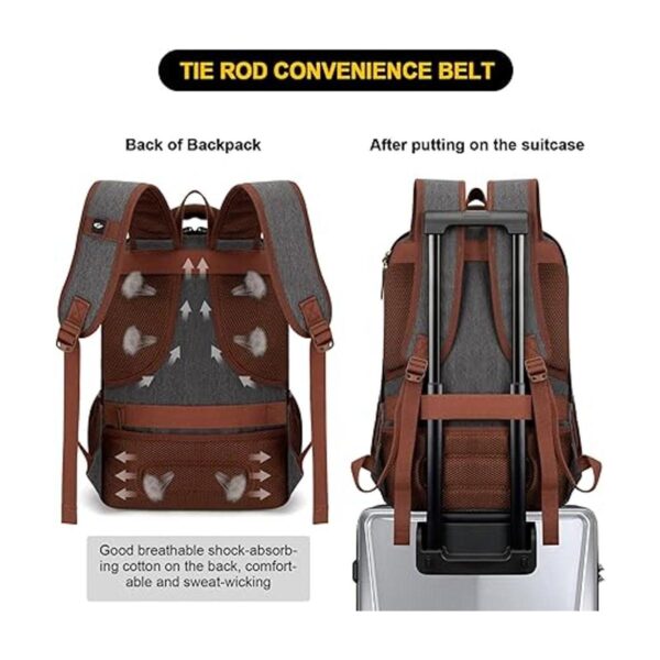 Tzowla Mochila de lona para laptop para hombres y mujeres_4