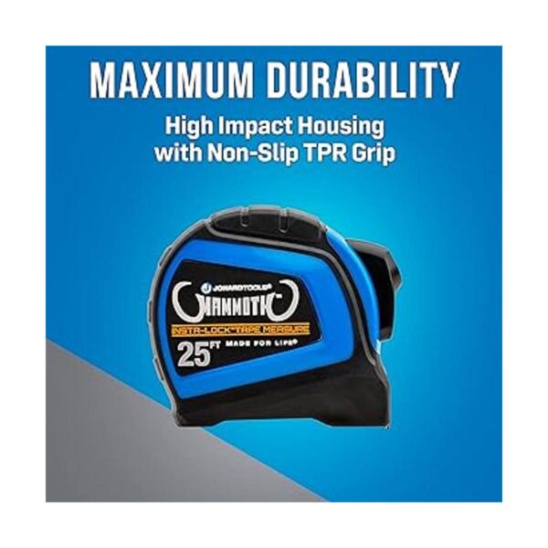 Jonard Tools Cinta métrica TM25 Mammoth InstaLock 25 pies_4