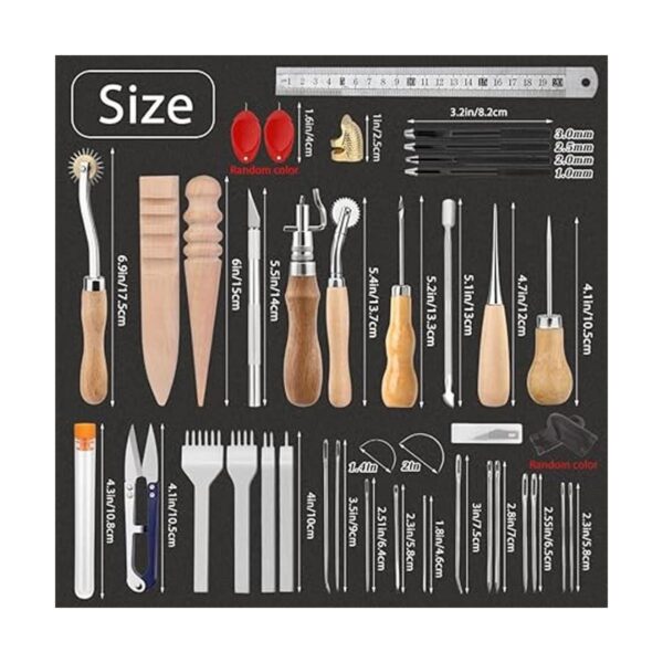 BAGERLA Leather Working Tools Leather Sewing Kit with_2
