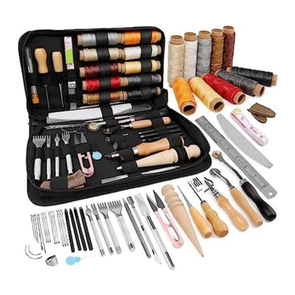 TLKKUE Leather Working Tool Kit Leather Crafting Tools_1