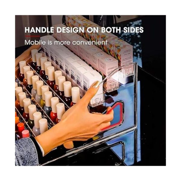 YIEZI Organizador de esmalte de uñas 84 botellas de 7_3