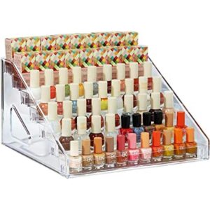 YIEZI Organizador de esmalte de uñas 84 botellas de 7_1