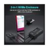 NVMe M.2 Duplicator DualBay Offline Clone ToolFree USB to_3