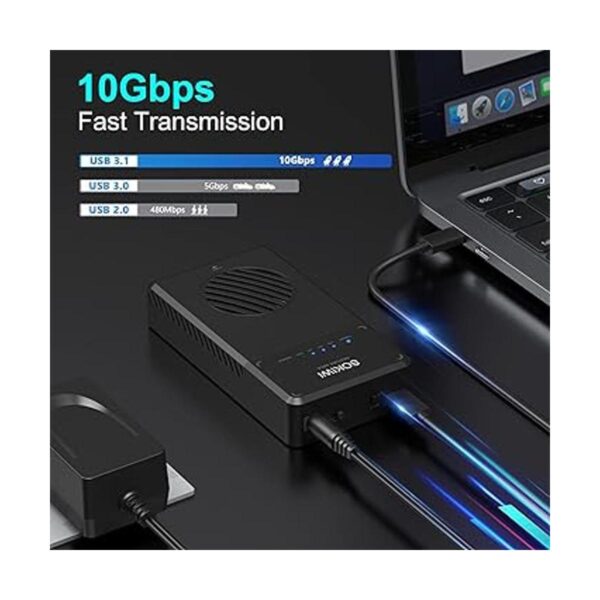 NVMe M.2 Duplicator DualBay Offline Clone ToolFree USB to_4