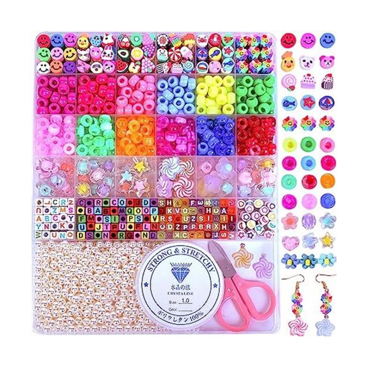 MontoSun Kit de fabricación de pulseras de cuentas