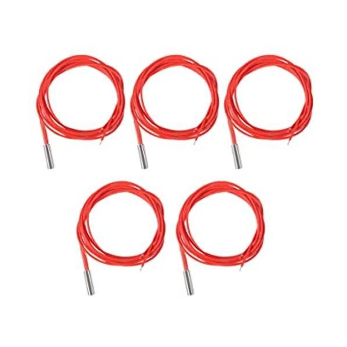 DIANN 5 cartuchos de calentador de 24 V 40 W de 3.3 ft