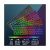 Snpurdiri Combo de teclado y mouse inalámbrico para juegos