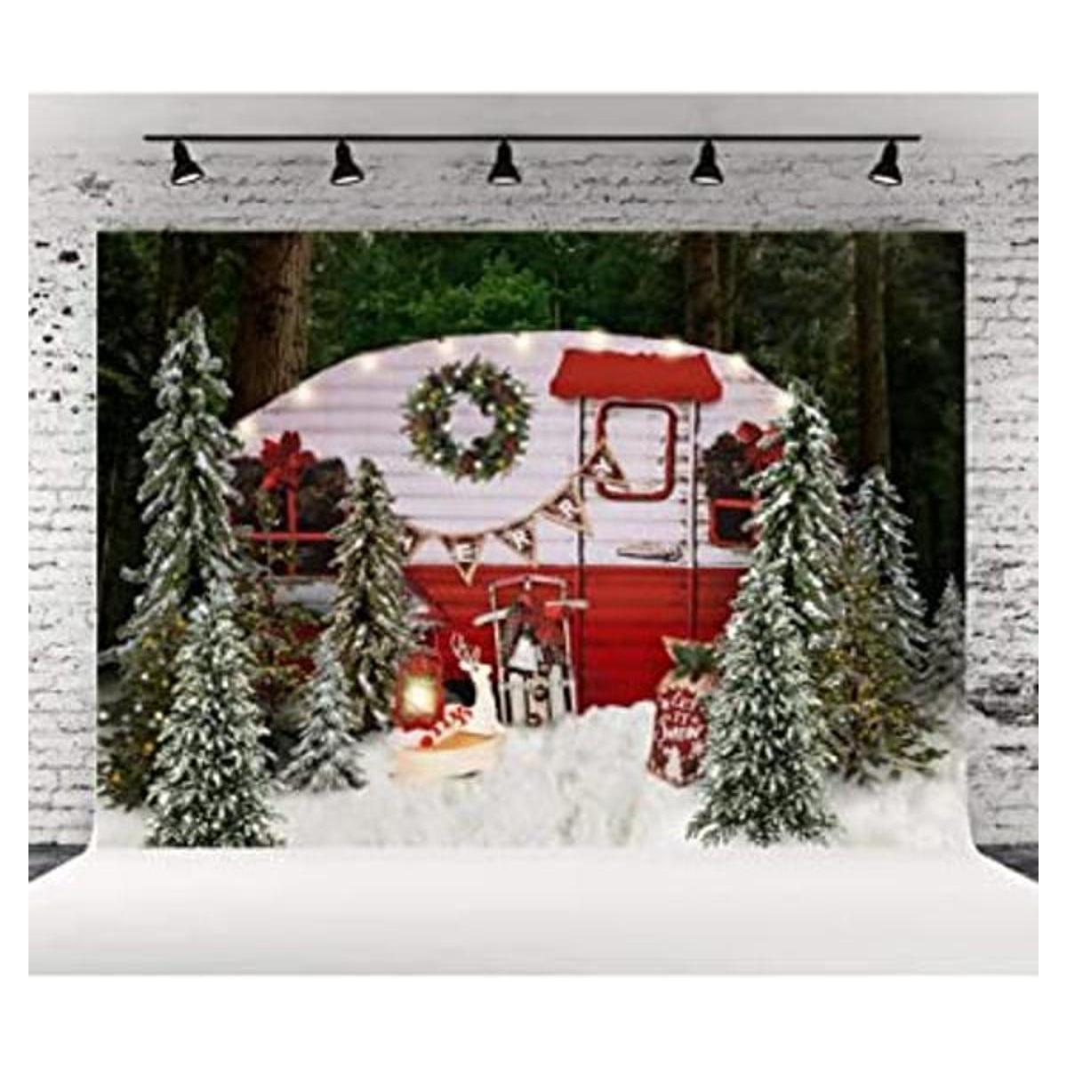 Lofaris Telón de fondo de Navidad para fotografía de