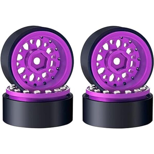 TCRC 4 cubos de ruedas Beadlock de 1.0 pulgadas para Axial_2