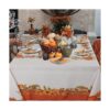 Mantel rectangular de calabaza de otoño de 60 x 84