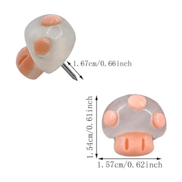 LLDYNW 30 piezas de chinchetas decorativas para el hogar
