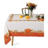 Mantel rectangular de calabaza de otoño de 60 x 84