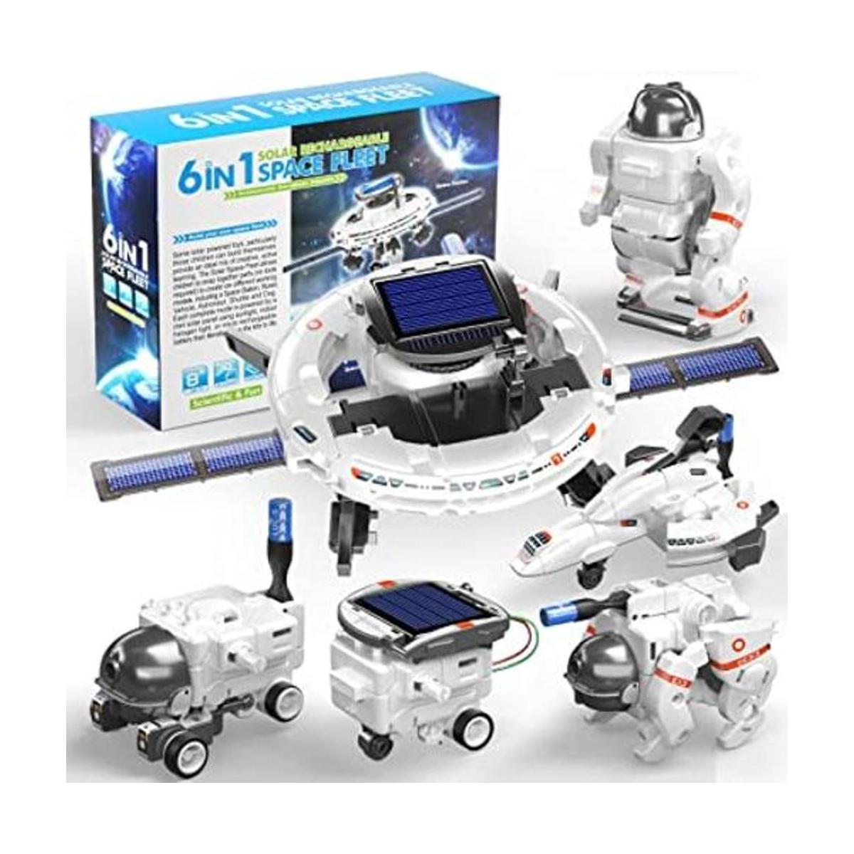 STEM Toys Kit de robot solar 6 en 1 para niños