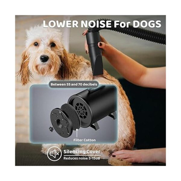 EGFKI Secador de pelo de perro 5.2 HP3800 W de alta
