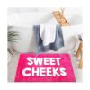 Sweet Cheeks Tapete de baño rosa intenso para niñas