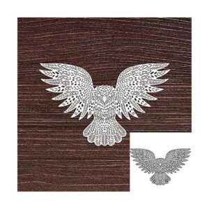 Animal Owl Metal Die Cuts Spread Wings Owl Cutting Dies_1