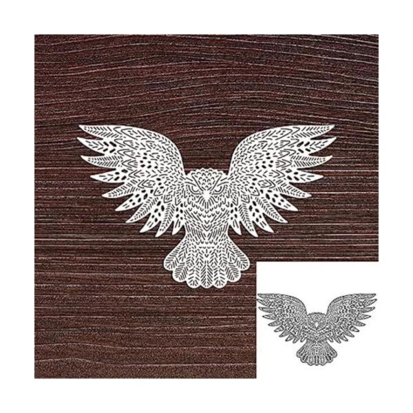 Animal Owl Metal Die Cuts Spread Wings Owl Cutting Dies_1