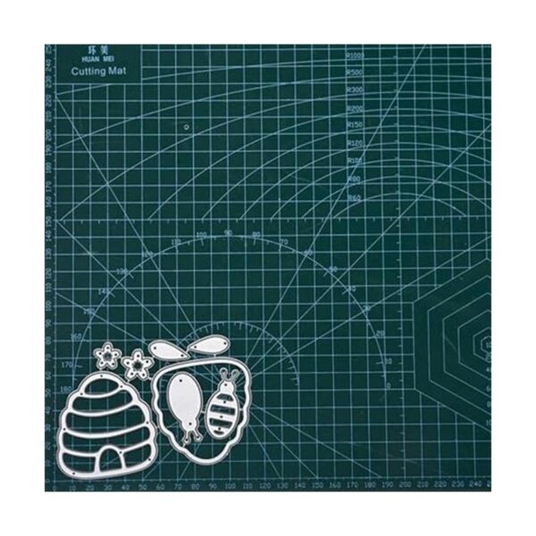 Honeycomb and Bee Metal Die Cuts Honeycomb and Bee_5