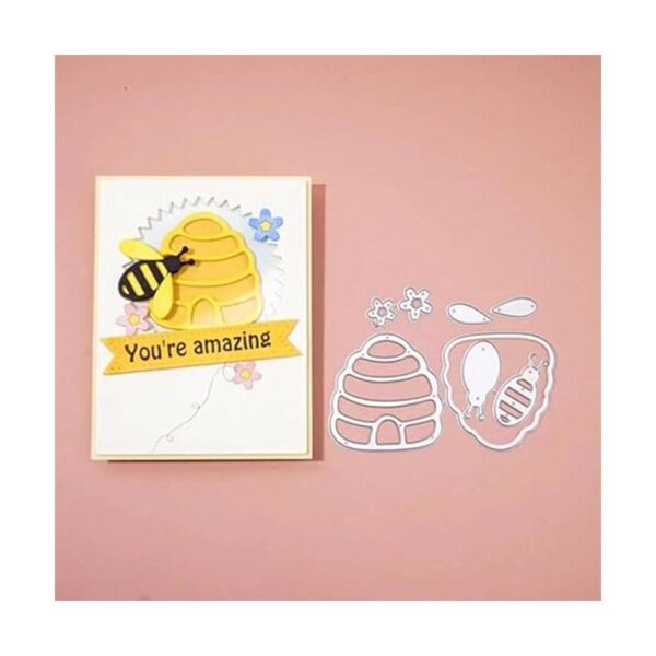 Honeycomb and Bee Metal Die Cuts Honeycomb and Bee_6