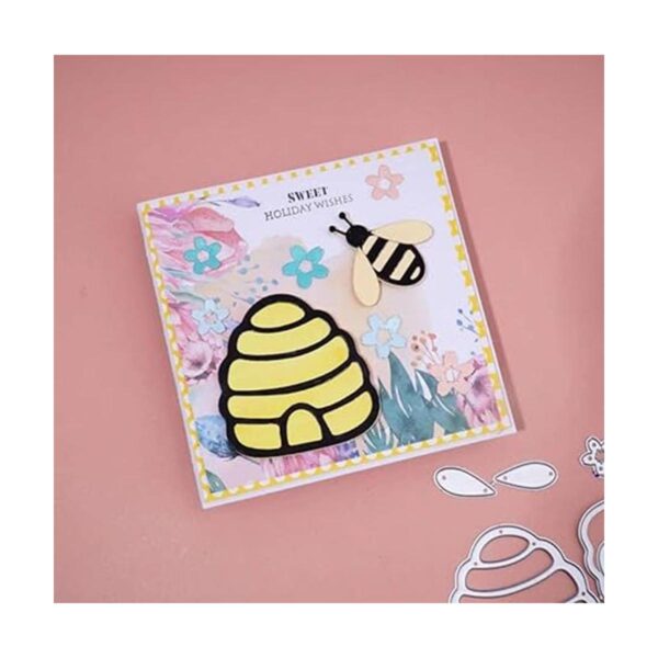 Honeycomb and Bee Metal Die Cuts Honeycomb and Bee_3