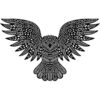 Animal Owl Metal Die Cuts Spread Wings Owl Cutting Dies_5