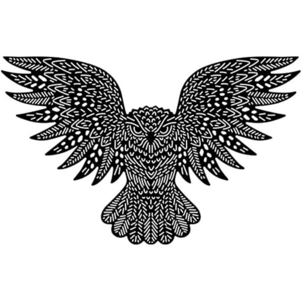 Animal Owl Metal Die Cuts Spread Wings Owl Cutting Dies_5