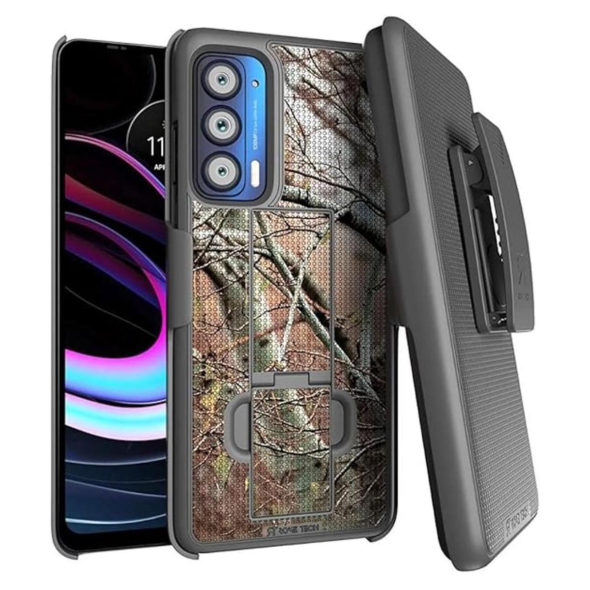 Rome Tech Funda con clip para cinturón para Motorola Edge