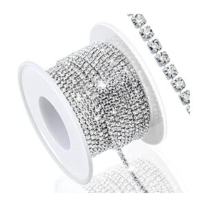 Dowarm Cadena de cierre de diamantes de imitación de_1