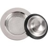 RQYEKDO Juego de 2 coladores de fregadero de cocina