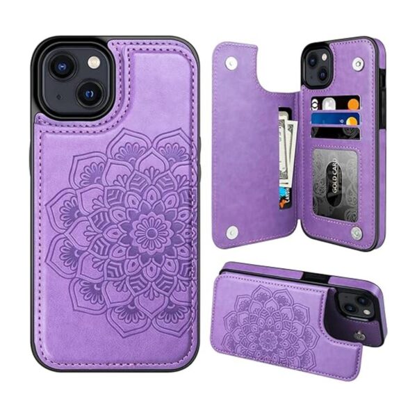 MMHUO Funda protectora para iPhone 14 Plus con soporte_1