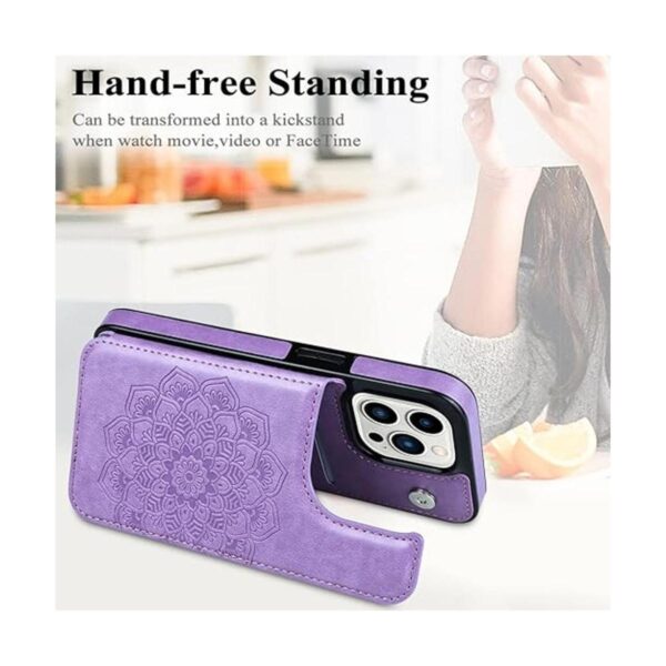 MMHUO Funda protectora para iPhone 14 Pro con soporte para_4