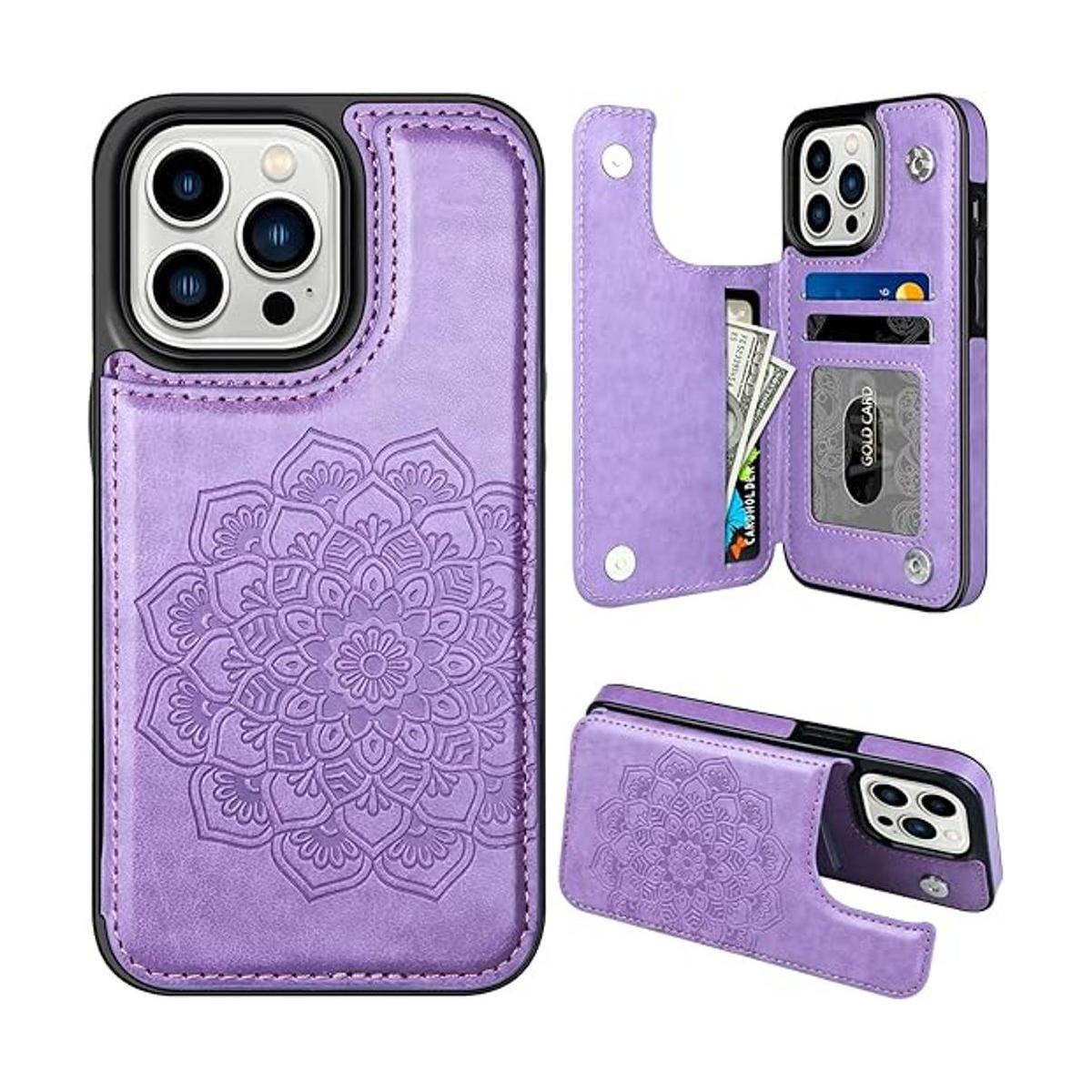 MMHUO Funda protectora para iPhone 14 Pro con soporte para