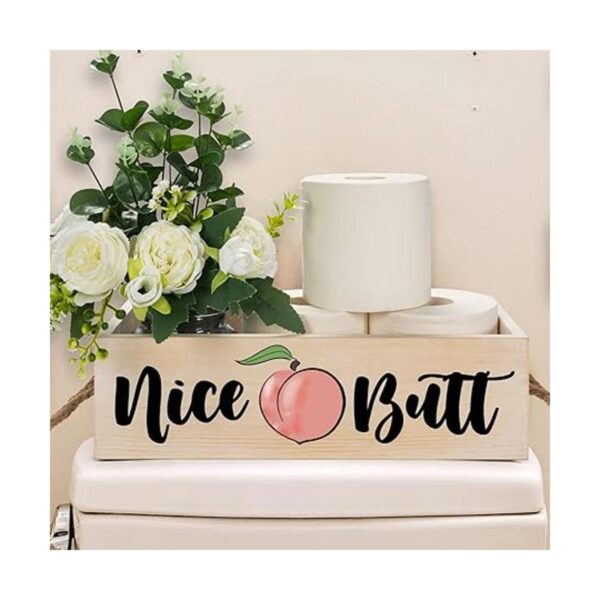 Caja de decoración de baño con 2 lados divertidos cesta_6