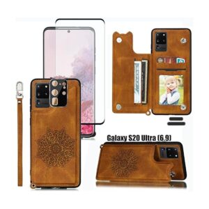 LMDAMZ Funda tipo cartera para Galaxy S20 Ultra de 6.9_1