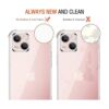 SiKii Funda transparente para iPhone 13 a prueba de_2