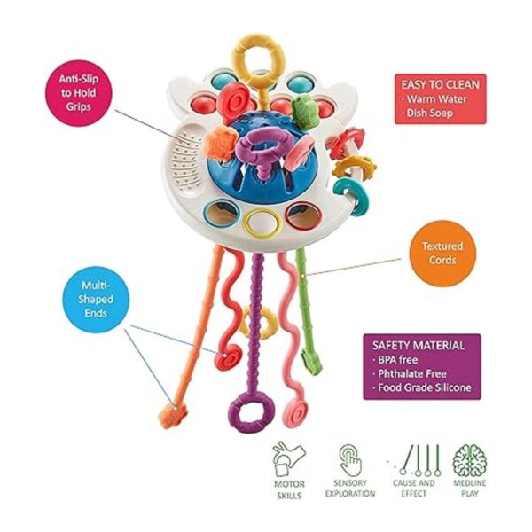 Juguetes sensoriales Montessori para bebé juguetes de_2