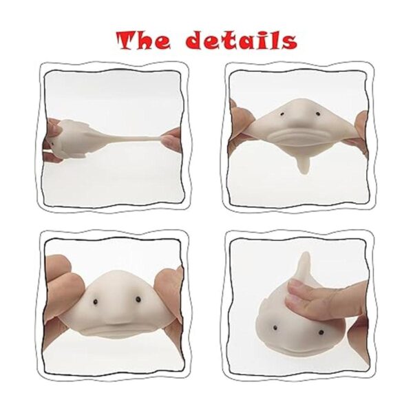 Blobfish Juguete de mochi de pez para ansiedad tirar_2