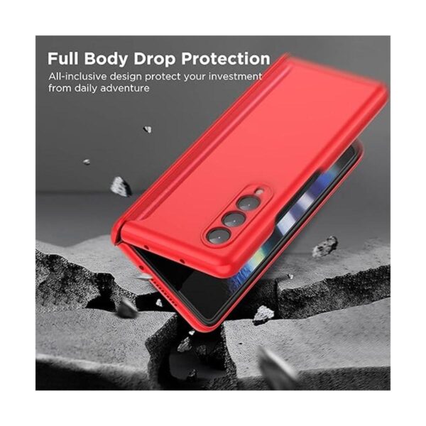 MAKAVO Funda delgada para Samsung Galaxy Z Fold 3 5G con_3