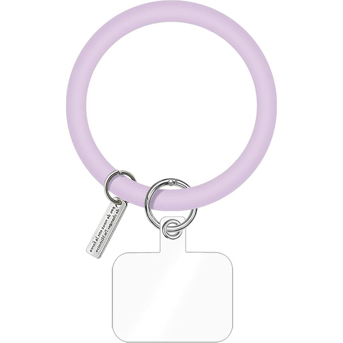 TACOMEGE Correa de silicona para teléfono con anillo para