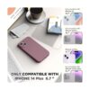 SURPHY Funda diseñada para iPhone 14 Plus con protector de_2