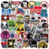 50 calcomanías y calcomanías de casco duro divertidas para