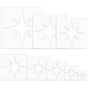 Daomong Plantilla de estrella de pentagrama plantillas de