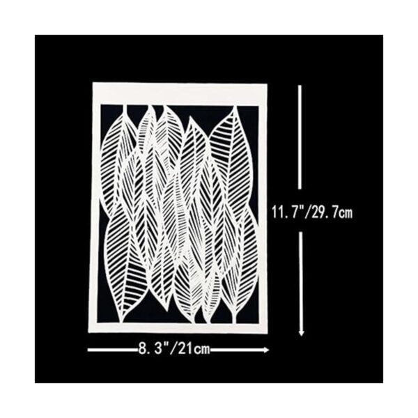 TIAMECH 6 plantillas de textura geométrica abstracta para